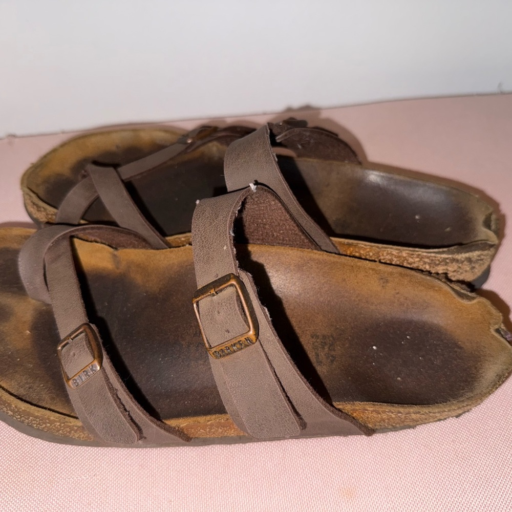 Brown Strappy Sandals